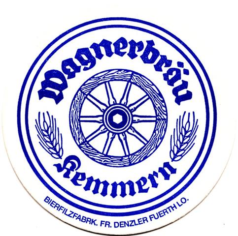 kemmern ba-by wagner rund 1fbg 3a (215-wagnerbräu-blau) 